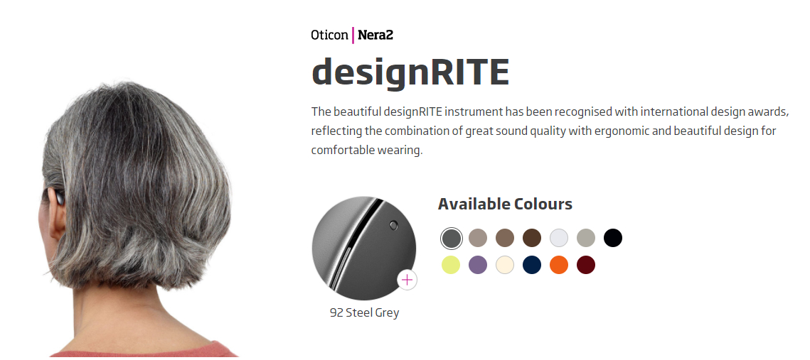 oticon nera 2 - colour